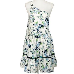 ✔️NWT|FREE PEOPLE-Floral 1 Shoulder Dress|Small